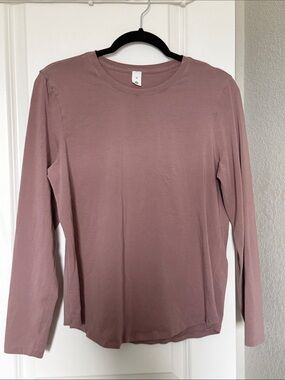 Lululemon Long Sleeve Crewneck Top - Dusty Rose